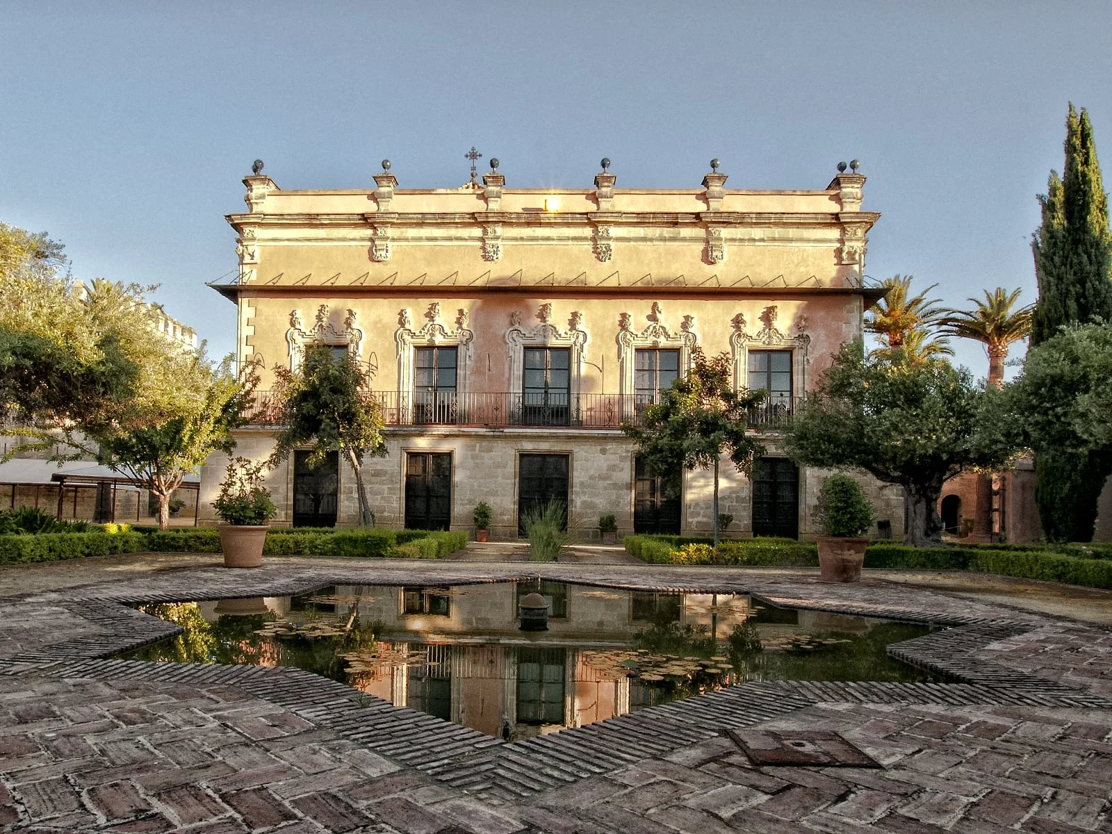 Interior del Alcázar de Jerez